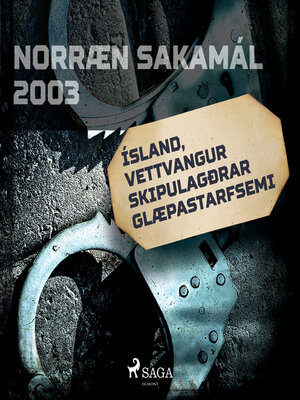 cover image of Ísland, vettvangur skipulagðrar glæpastarfsemi